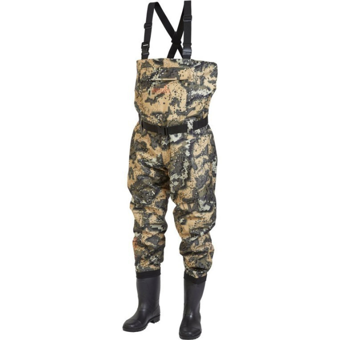 Полукомбинезон забродный NORFIN RAPID CAMO р.46 81246-46