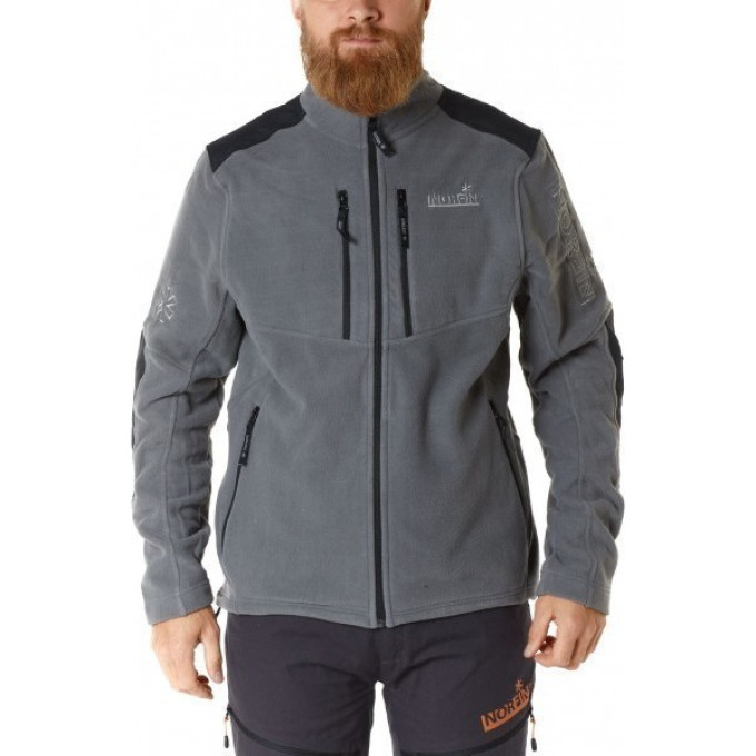 Джемпер флисовый NORFIN GLACIER GRAY 03 Р.l 477103-L