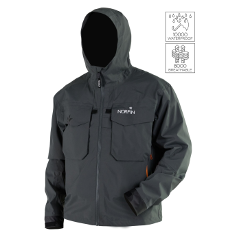 Куртка забродная NORFIN PILOT GRAY 04 р.XL