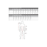 Термокомплект NORFIN LADY THERMO BLUE 01 р.S 3087001-S