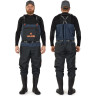 Полукомбинезон забродный NORFIN PILOT BOOTFOOT р.XLS с сапогами резина р.45 82231-45-XLS